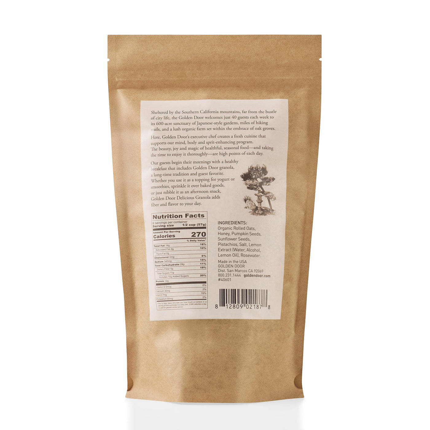 Rose Pistachio Granola