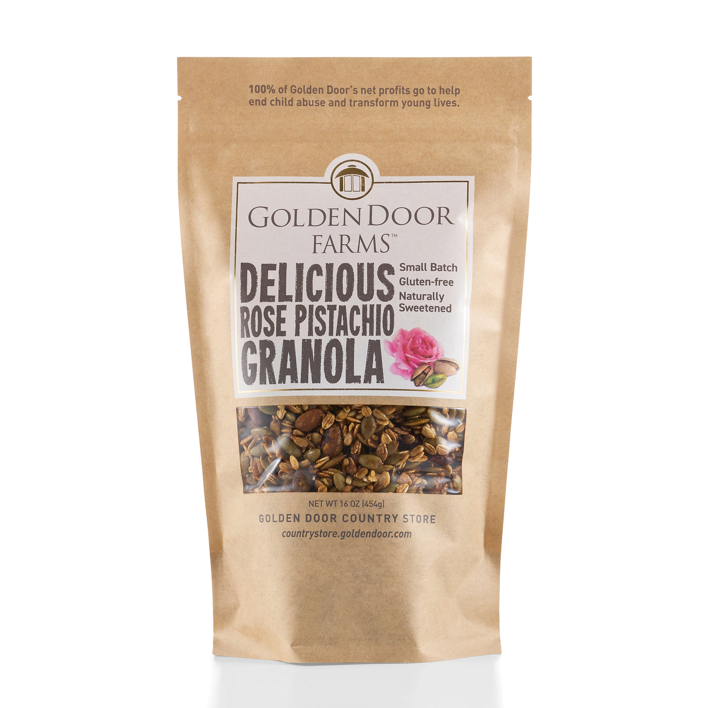 Rose Pistachio Granola