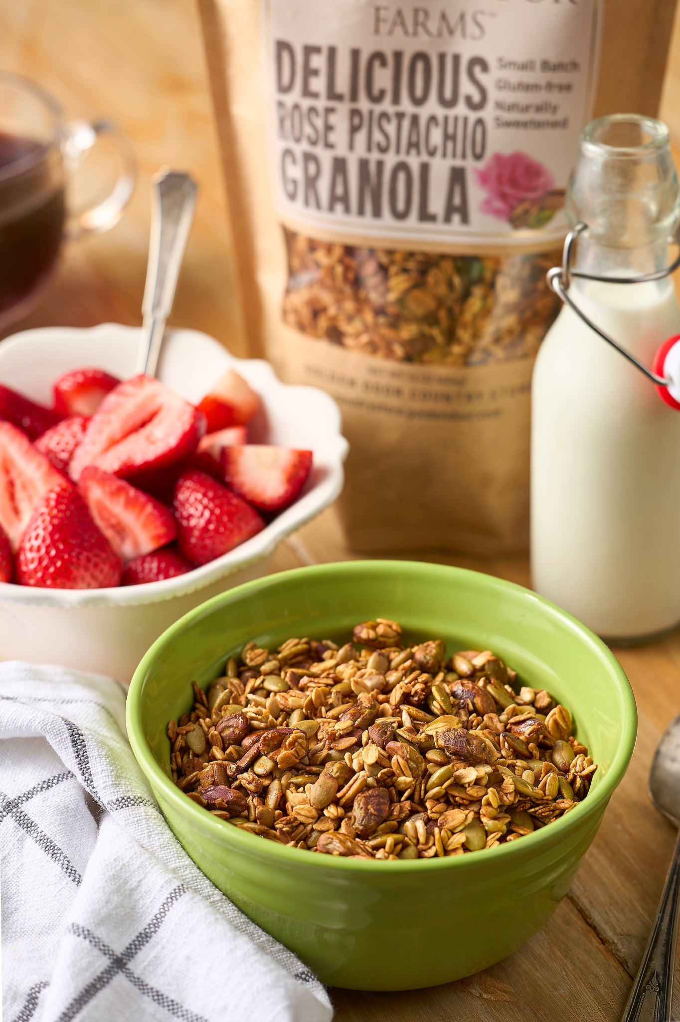 Rose Pistachio Granola