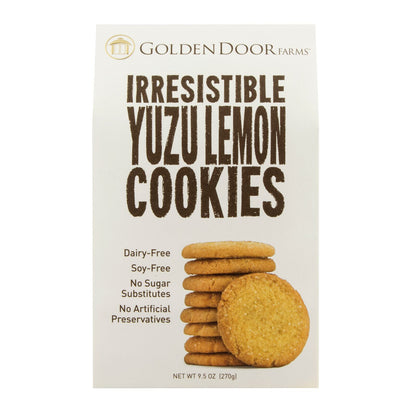 Irresistible Yuzu Lemon Cookies